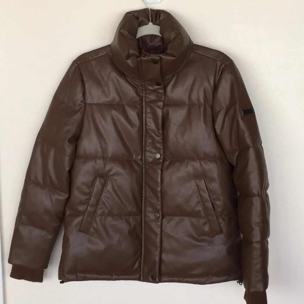EUC BCBGMAXAZRIA Vegan Puffer - Picture 2 of 5
